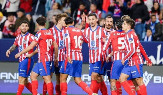 马德里竞技横扫美国，阿尔瓦雷斯统治全场