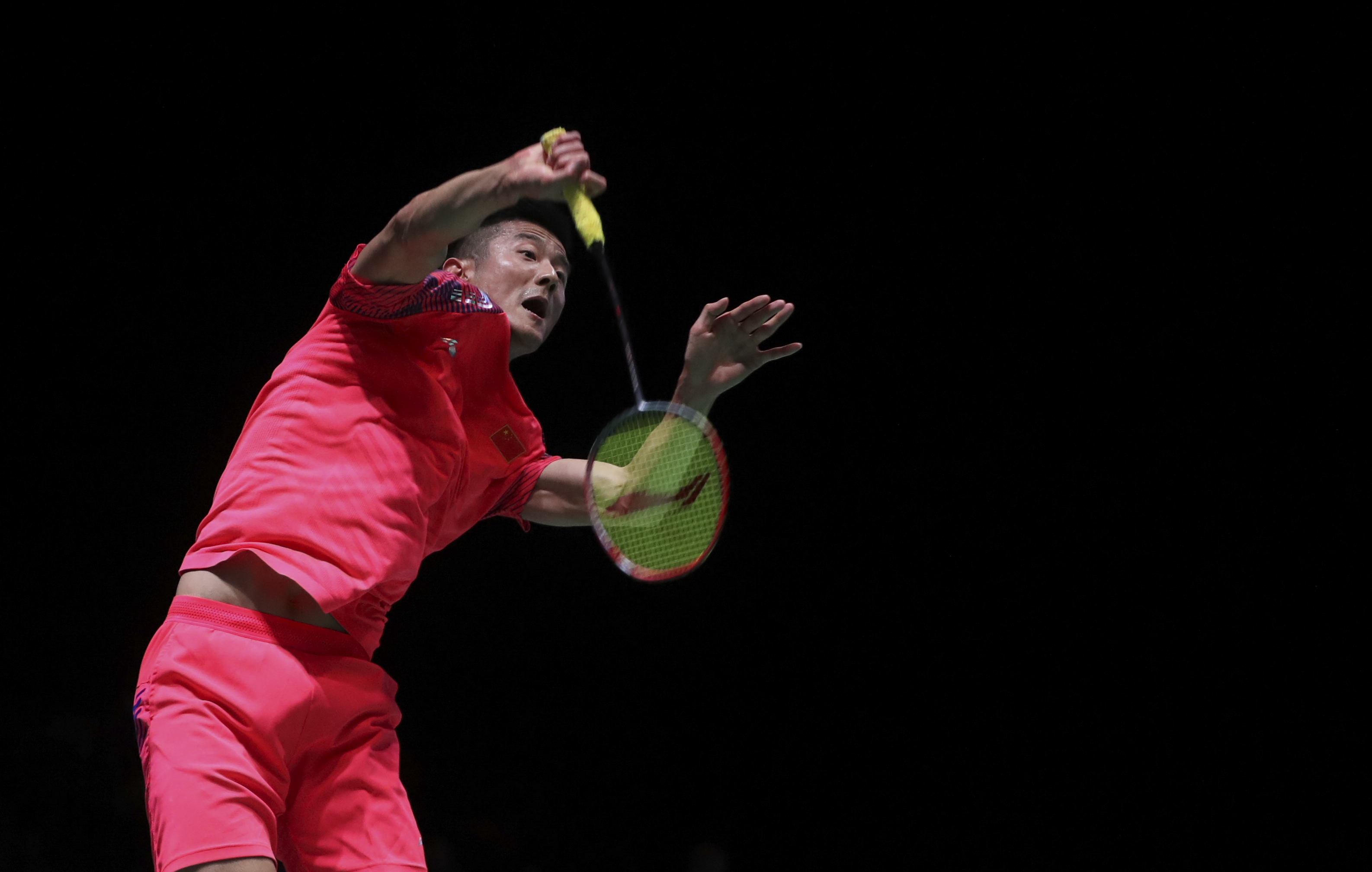 英格兰羽毛球队血洗法国羽毛球队，谌龙完成帽子戏法