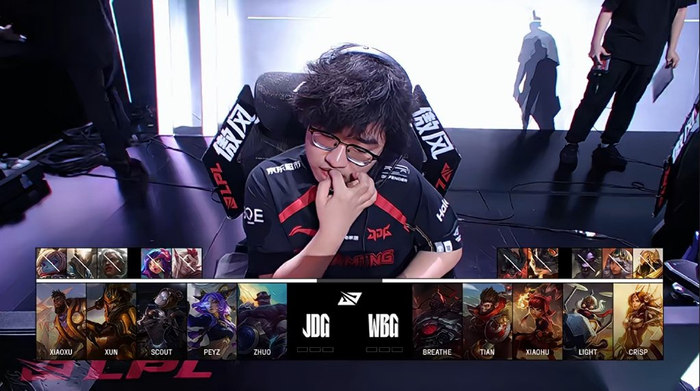 JDG强势WBG，Mickey高光表现