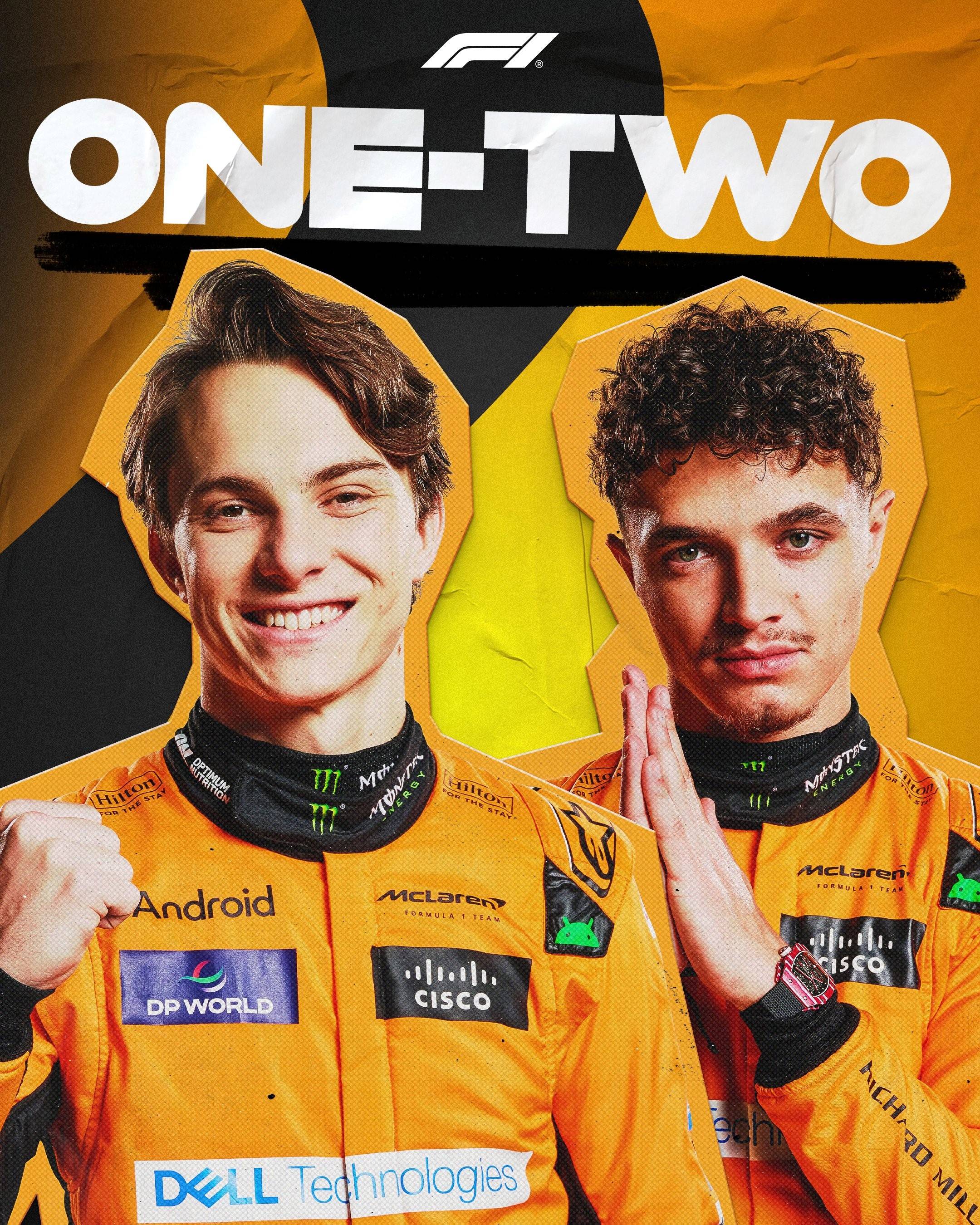 迈凯伦完胜梅赛德斯，皮亚斯特里高光表现