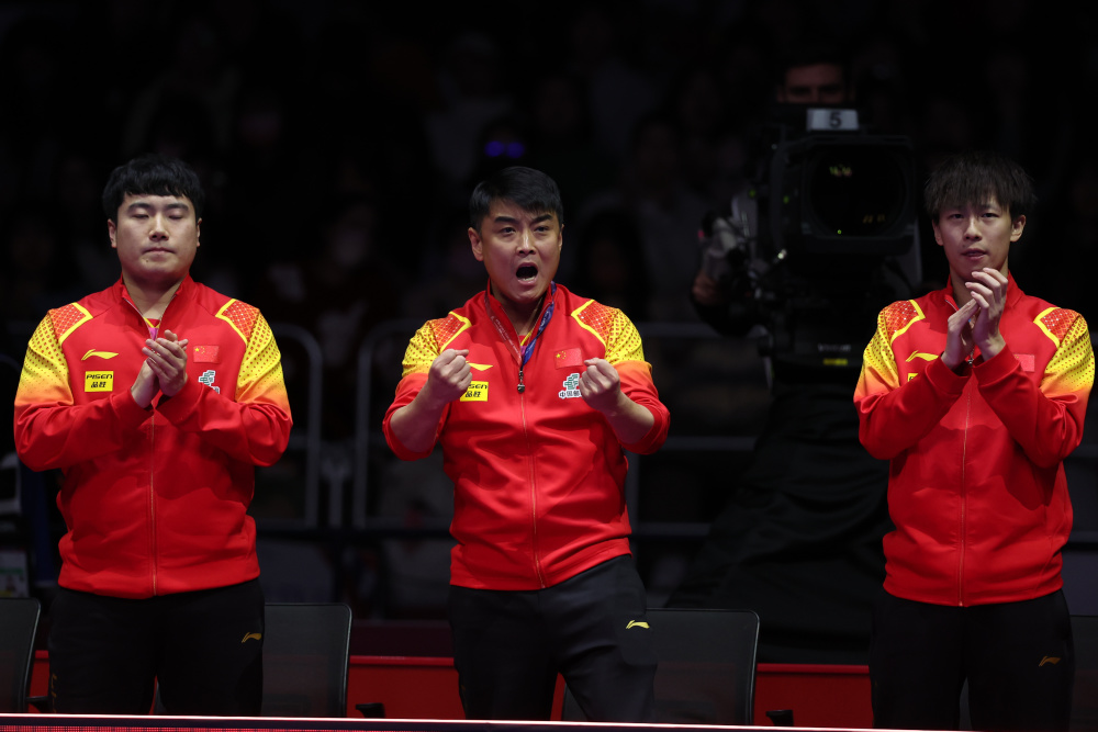 法国队力克德国队，梁靖崑高光表现